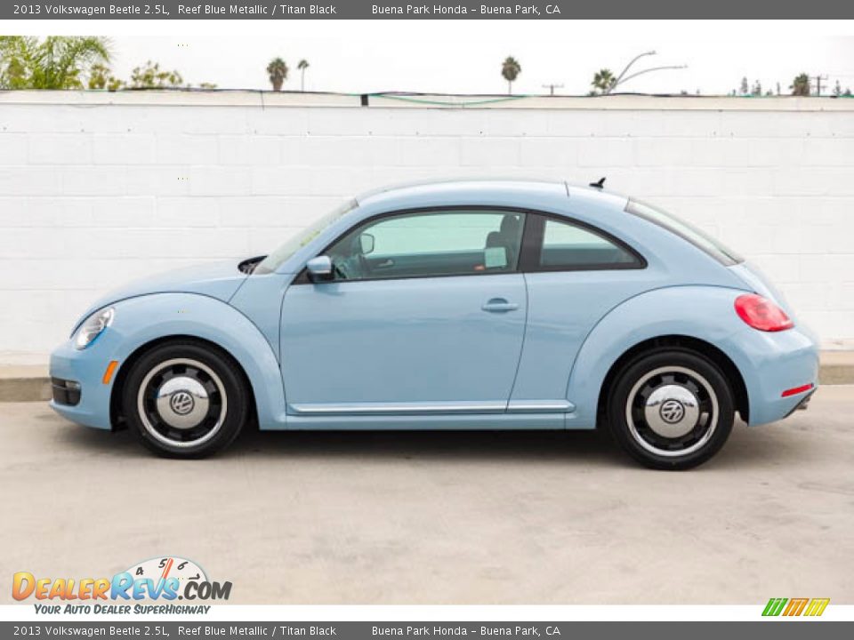 Reef Blue Metallic 2013 Volkswagen Beetle 2.5L Photo #8