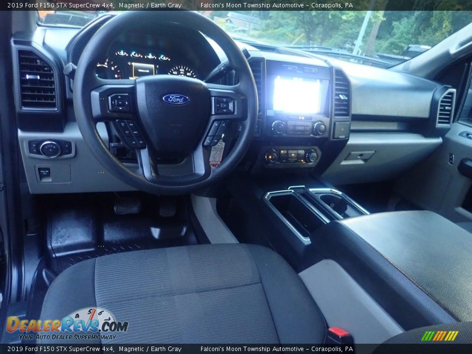 2019 Ford F150 STX SuperCrew 4x4 Magnetic / Earth Gray Photo #21