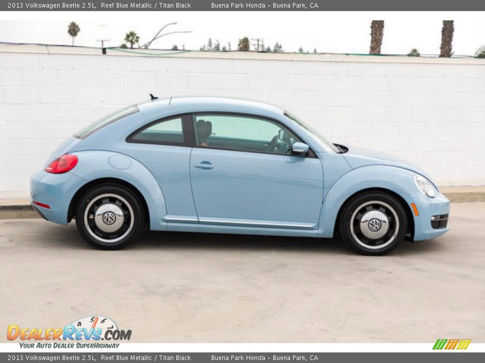 Reef Blue Metallic 2013 Volkswagen Beetle 2.5L Photo #12