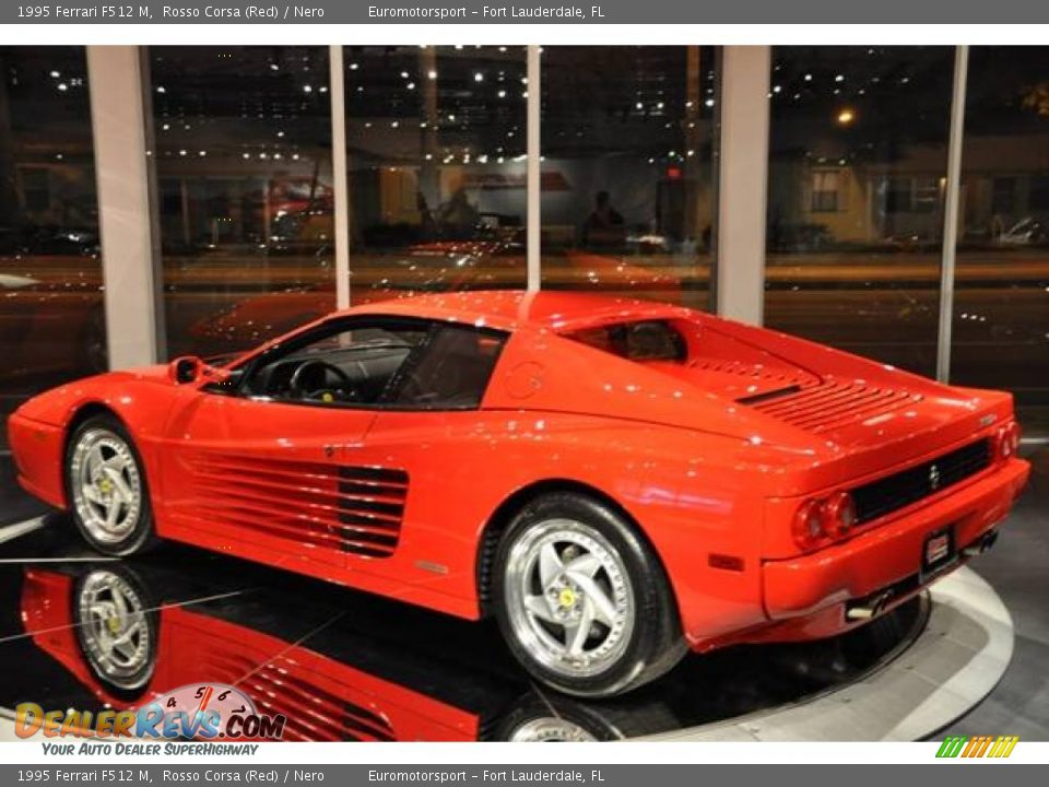 1995 Ferrari F512 M Rosso Corsa (Red) / Nero Photo #34