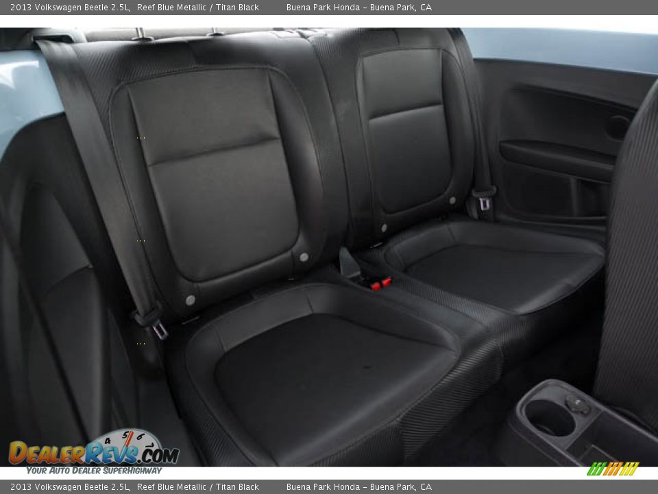 Rear Seat of 2013 Volkswagen Beetle 2.5L Photo #16