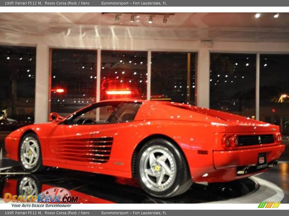 1995 Ferrari F512 M Rosso Corsa (Red) / Nero Photo #35