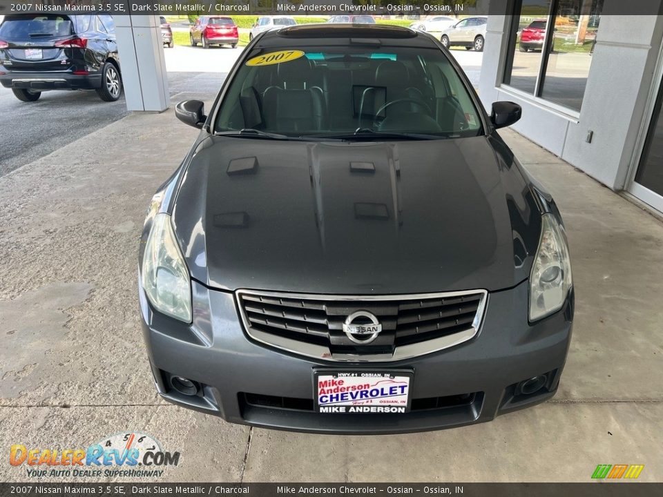 2007 Nissan Maxima 3.5 SE Dark Slate Metallic / Charcoal Photo #3