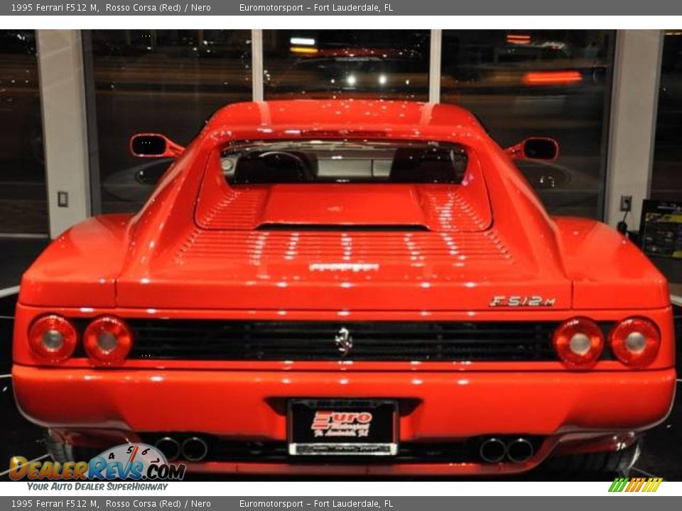 1995 Ferrari F512 M Rosso Corsa (Red) / Nero Photo #36