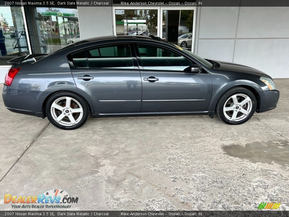 2007 Nissan Maxima 3.5 SE Dark Slate Metallic / Charcoal Photo #6