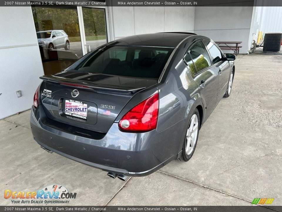 2007 Nissan Maxima 3.5 SE Dark Slate Metallic / Charcoal Photo #7