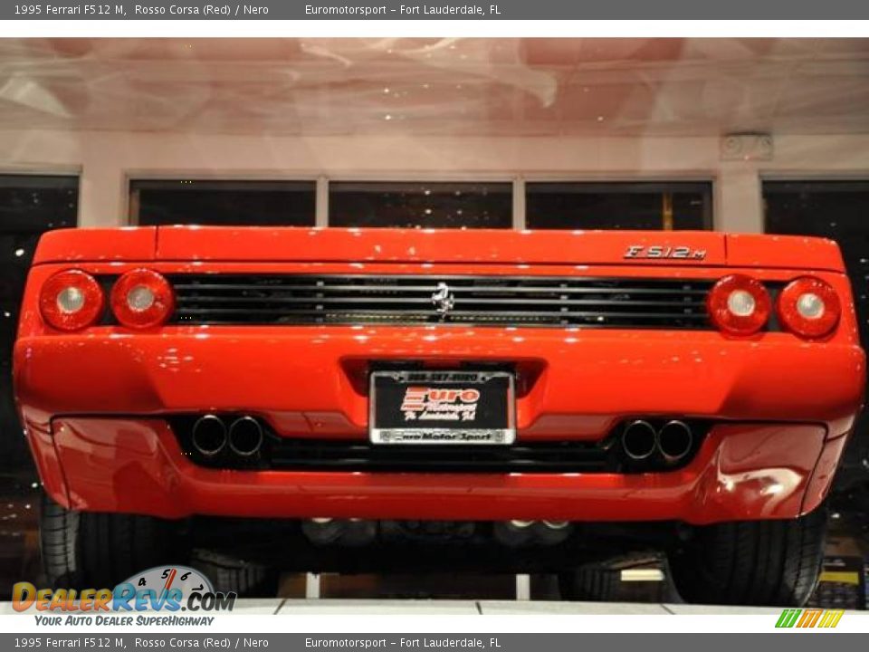 1995 Ferrari F512 M Rosso Corsa (Red) / Nero Photo #38