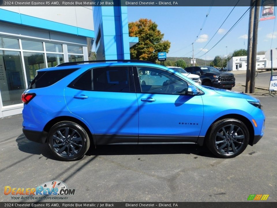 Riptide Blue Metallic 2024 Chevrolet Equinox RS AWD Photo #6