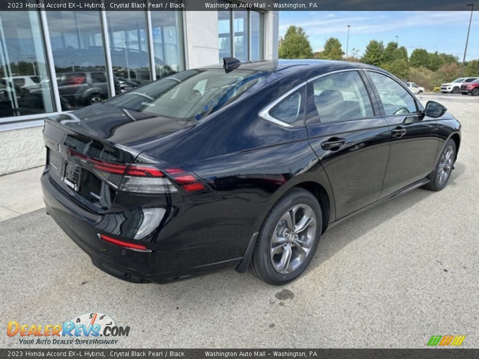 Crystal Black Pearl 2023 Honda Accord EX-L Hybrid Photo #10