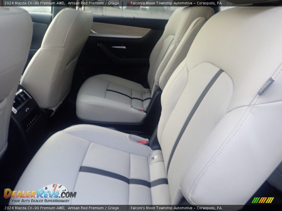 Rear Seat of 2024 Mazda CX-90 Premium AWD Photo #11