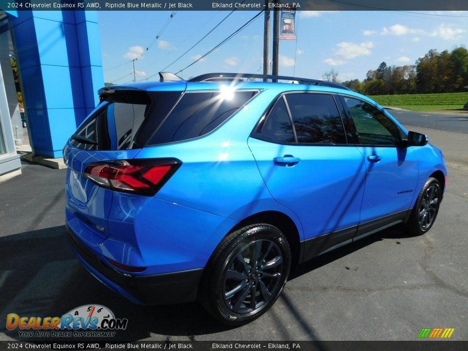 2024 Chevrolet Equinox RS AWD Riptide Blue Metallic / Jet Black Photo #7