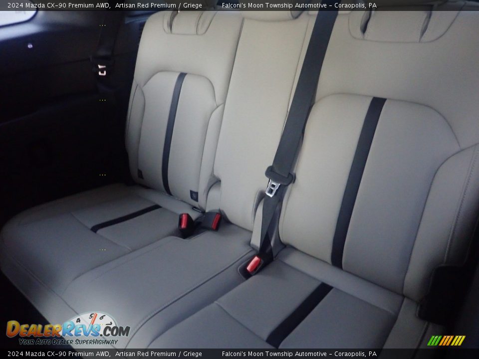 Rear Seat of 2024 Mazda CX-90 Premium AWD Photo #12