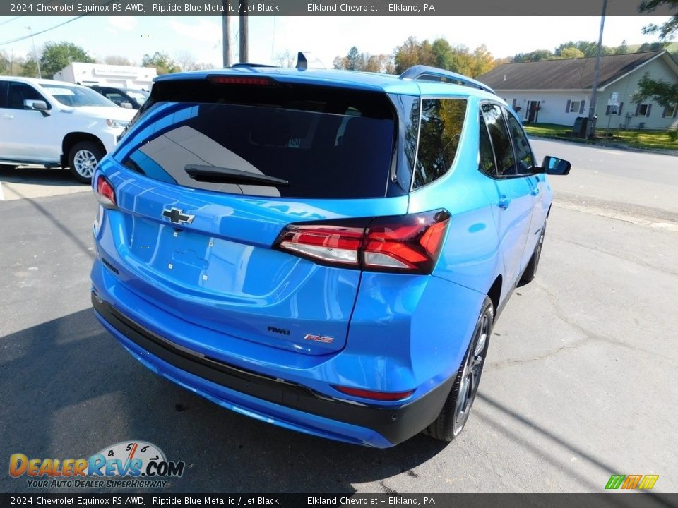 2024 Chevrolet Equinox RS AWD Riptide Blue Metallic / Jet Black Photo #8