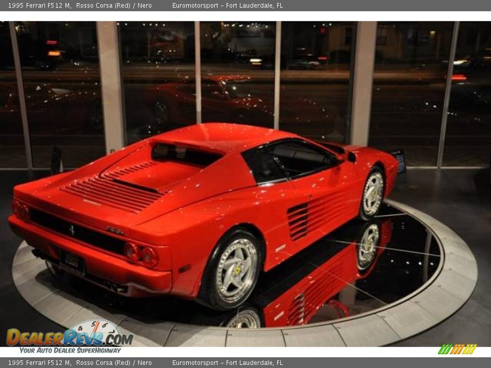 1995 Ferrari F512 M Rosso Corsa (Red) / Nero Photo #39