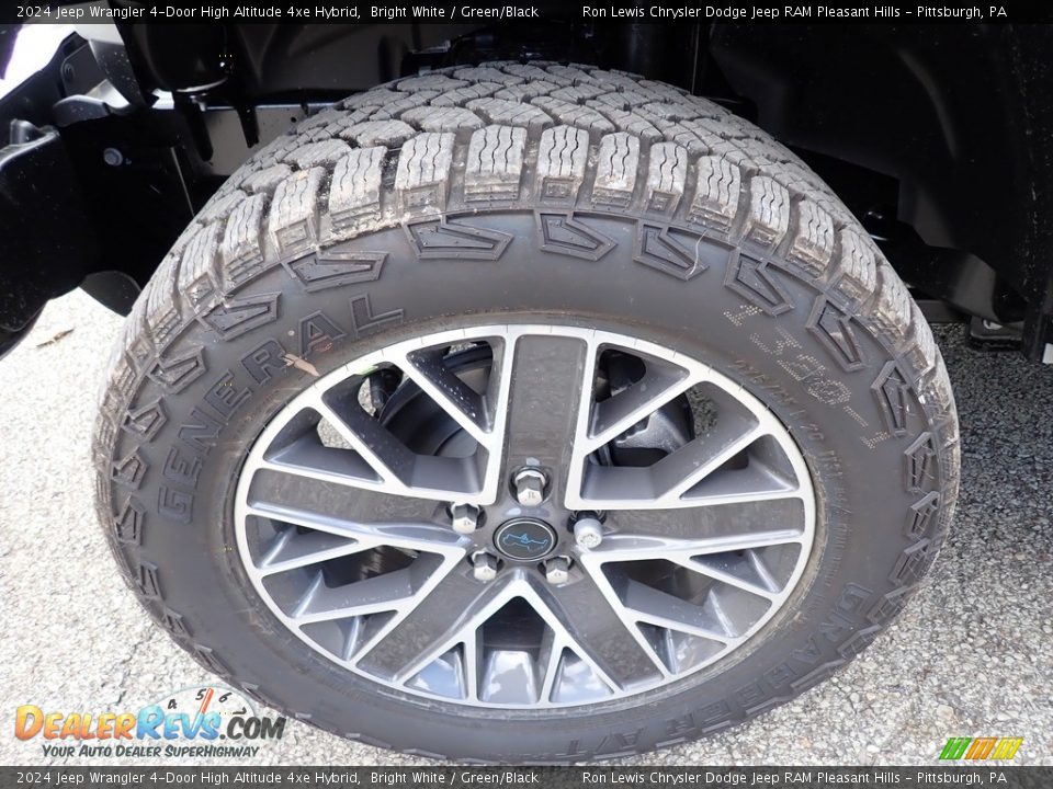 2024 Jeep Wrangler 4-Door High Altitude 4xe Hybrid Wheel Photo #10