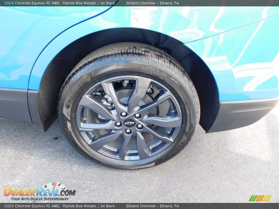 2024 Chevrolet Equinox RS AWD Riptide Blue Metallic / Jet Black Photo #12