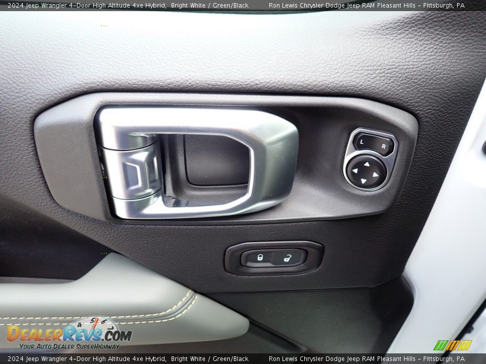 Door Panel of 2024 Jeep Wrangler 4-Door High Altitude 4xe Hybrid Photo #14