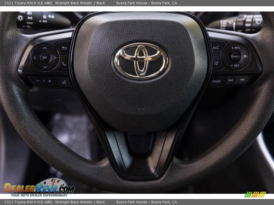 2021 Toyota RAV4 XLE AWD Steering Wheel Photo #13
