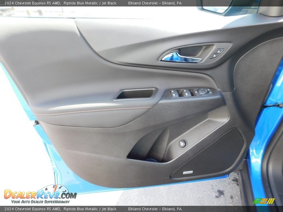 2024 Chevrolet Equinox RS AWD Riptide Blue Metallic / Jet Black Photo #16