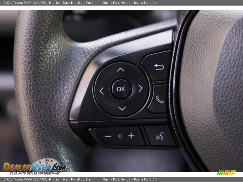 2021 Toyota RAV4 XLE AWD Steering Wheel Photo #14