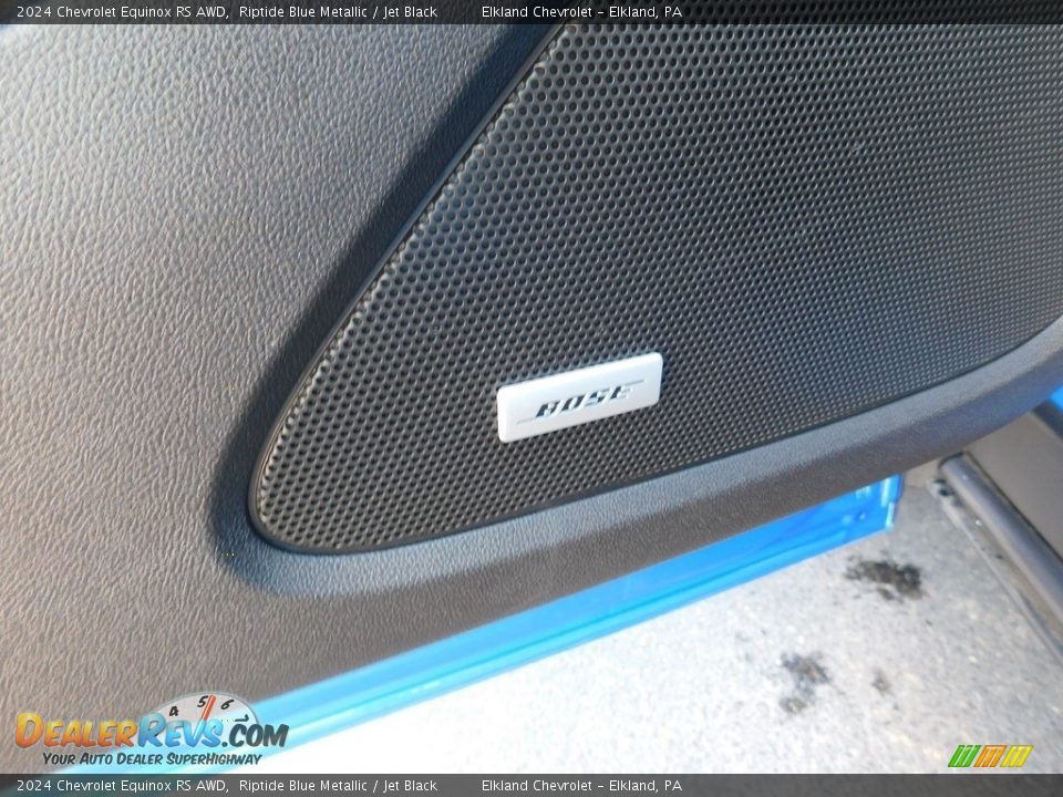 2024 Chevrolet Equinox RS AWD Riptide Blue Metallic / Jet Black Photo #19