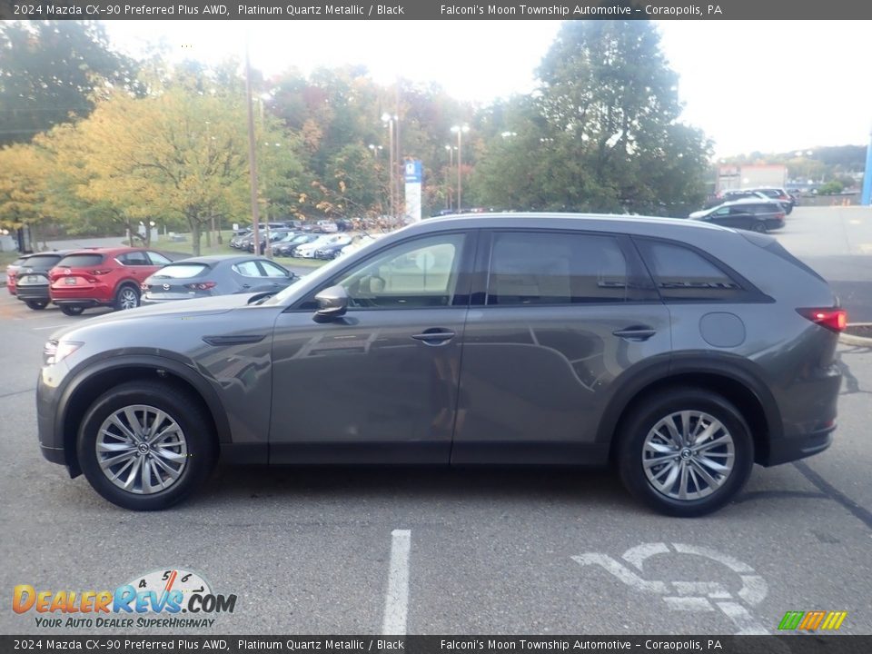 Platinum Quartz Metallic 2024 Mazda CX-90 Preferred Plus AWD Photo #6