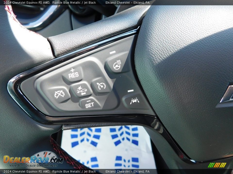 2024 Chevrolet Equinox RS AWD Riptide Blue Metallic / Jet Black Photo #25
