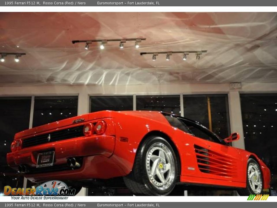 1995 Ferrari F512 M Rosso Corsa (Red) / Nero Photo #42