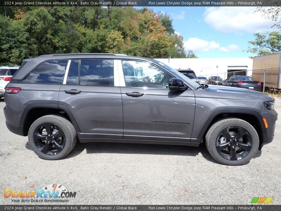 Baltic Gray Metallic 2024 Jeep Grand Cherokee Altitude X 4x4 Photo #7