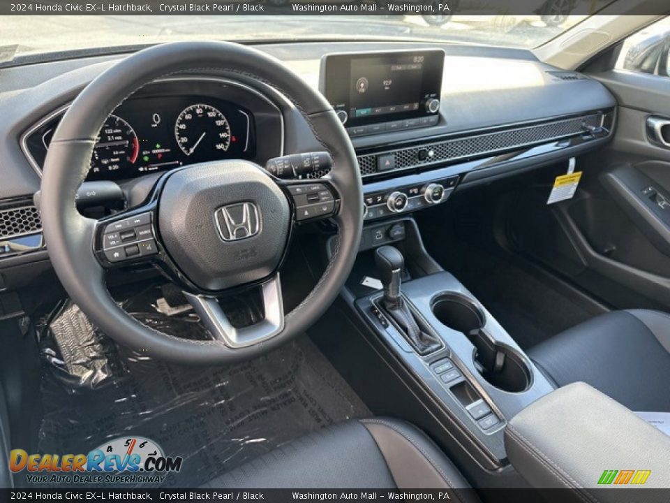 Dashboard of 2024 Honda Civic EX-L Hatchback Photo #3