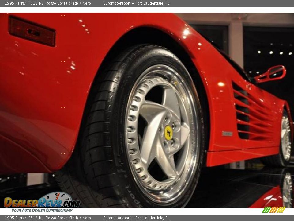 1995 Ferrari F512 M Rosso Corsa (Red) / Nero Photo #43