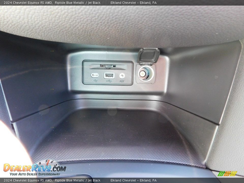 2024 Chevrolet Equinox RS AWD Riptide Blue Metallic / Jet Black Photo #33