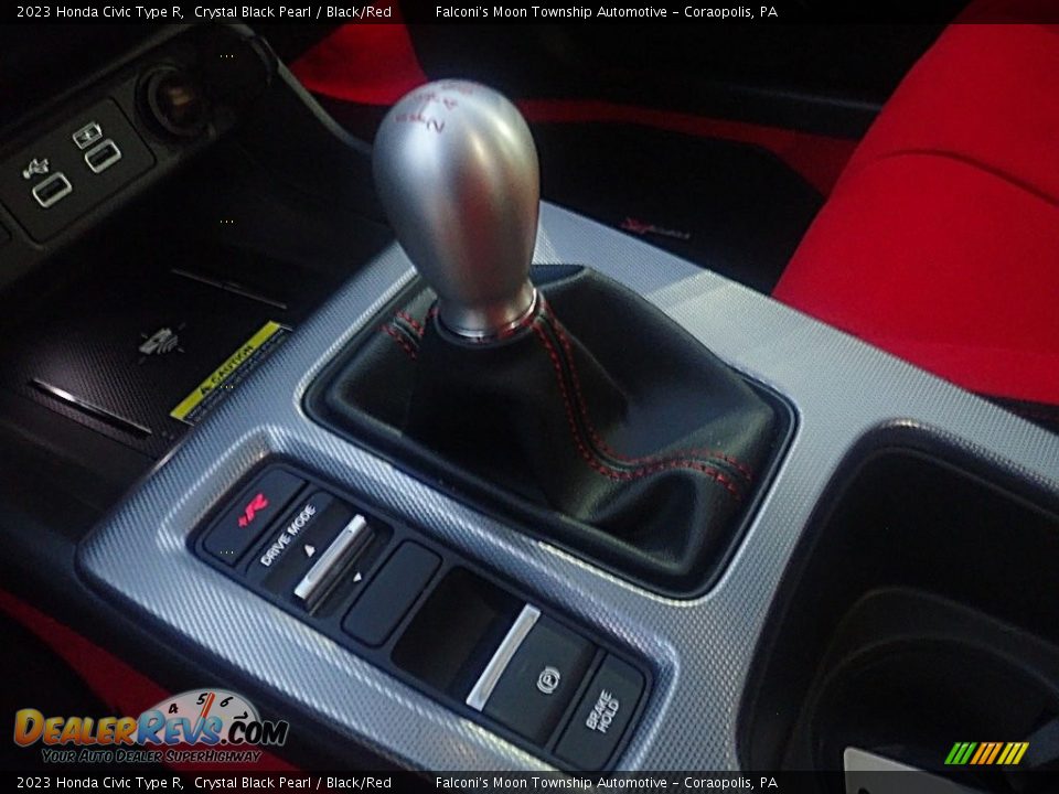 2023 Honda Civic Type R Crystal Black Pearl / Black/Red Photo #25
