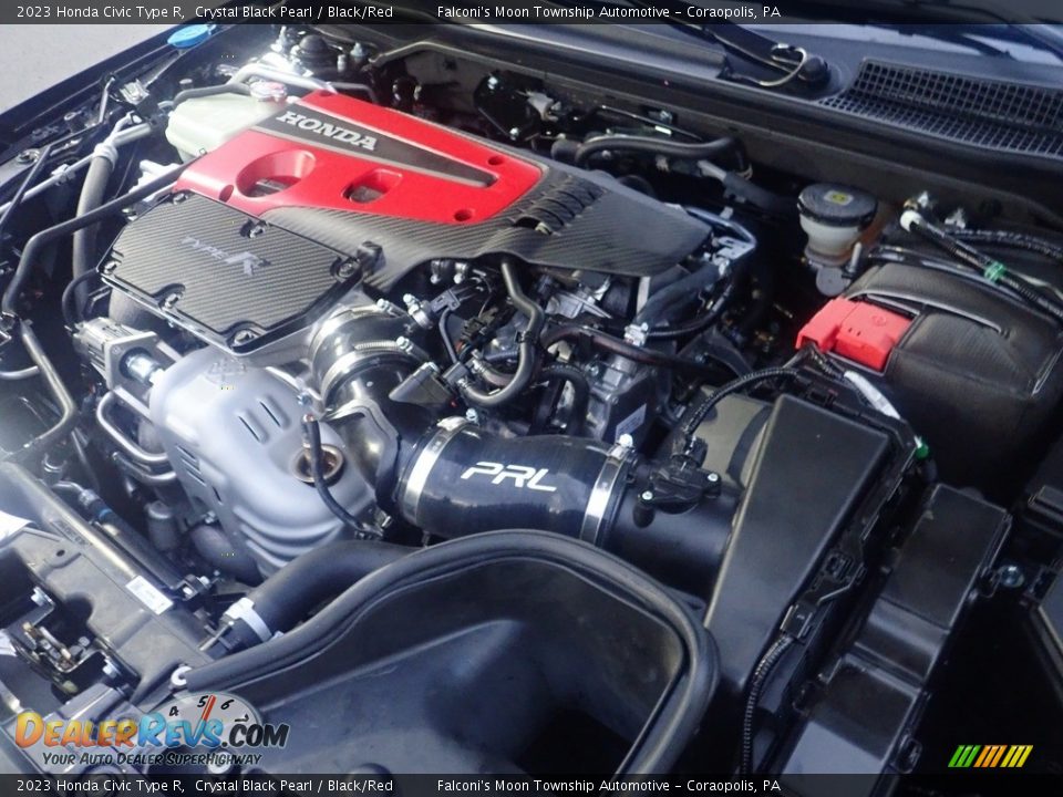 2023 Honda Civic Type R Crystal Black Pearl / Black/Red Photo #27