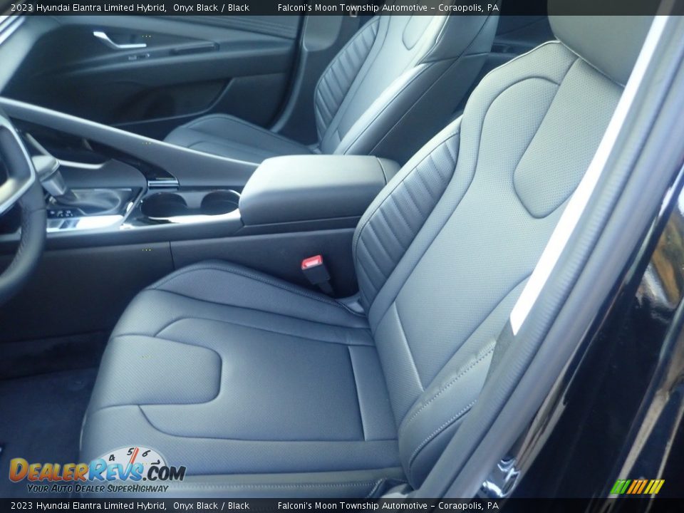 Front Seat of 2023 Hyundai Elantra Limited Hybrid Photo #11