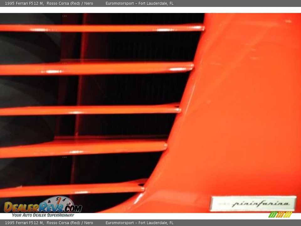 1995 Ferrari F512 M Rosso Corsa (Red) / Nero Photo #47