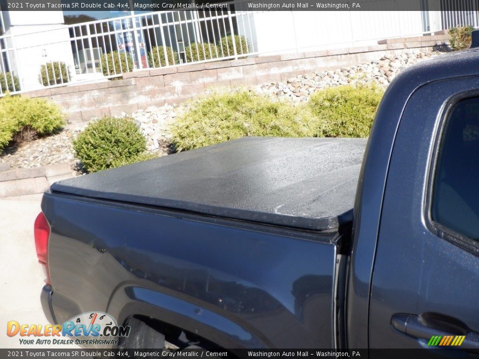 2021 Toyota Tacoma SR Double Cab 4x4 Magnetic Gray Metallic / Cement Photo #4