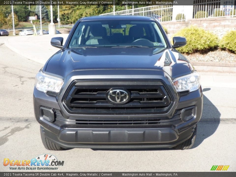 2021 Toyota Tacoma SR Double Cab 4x4 Magnetic Gray Metallic / Cement Photo #5