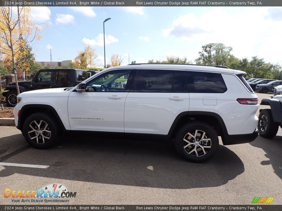 Bright White 2024 Jeep Grand Cherokee L Limited 4x4 Photo #2