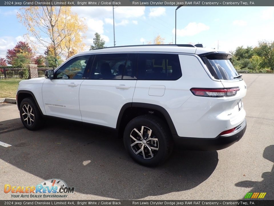 Bright White 2024 Jeep Grand Cherokee L Limited 4x4 Photo #3