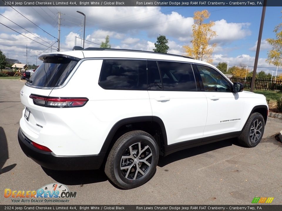 Bright White 2024 Jeep Grand Cherokee L Limited 4x4 Photo #4