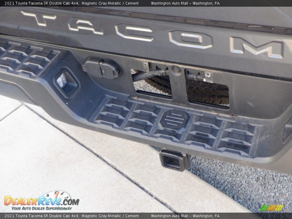 2021 Toyota Tacoma SR Double Cab 4x4 Magnetic Gray Metallic / Cement Photo #10