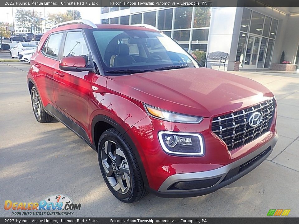 2023 Hyundai Venue Limited Ultimate Red / Black Photo #9