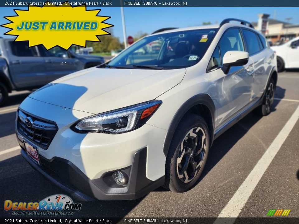 2021 Subaru Crosstrek Limited Crystal White Pearl / Black Photo #1