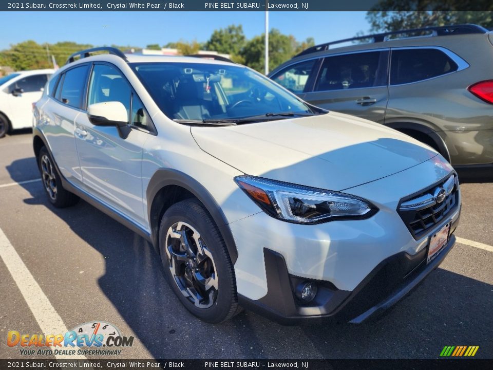 2021 Subaru Crosstrek Limited Crystal White Pearl / Black Photo #2