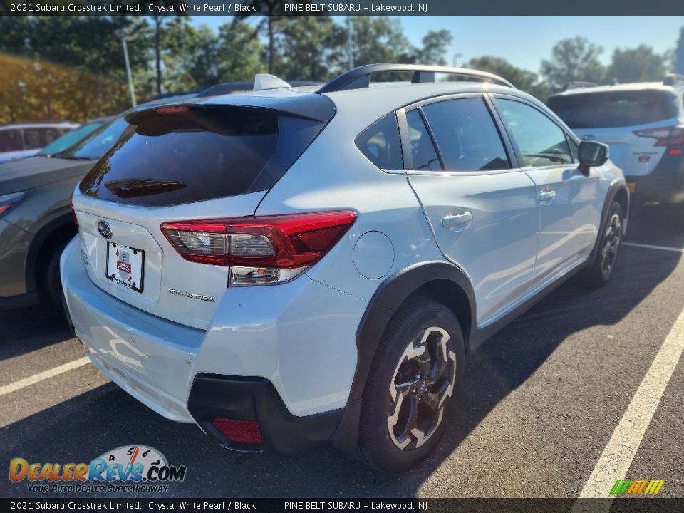 2021 Subaru Crosstrek Limited Crystal White Pearl / Black Photo #3