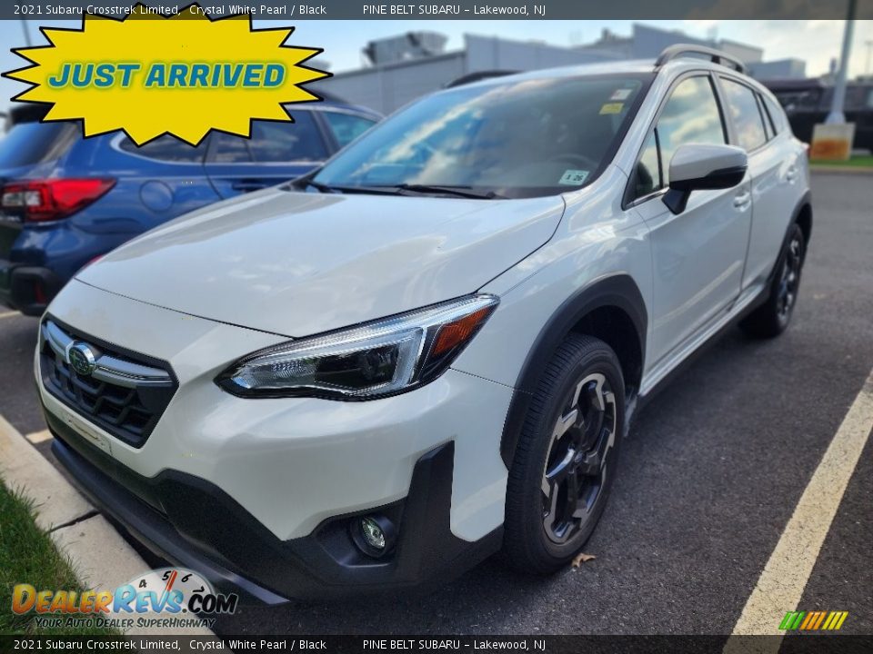 2021 Subaru Crosstrek Limited Crystal White Pearl / Black Photo #1