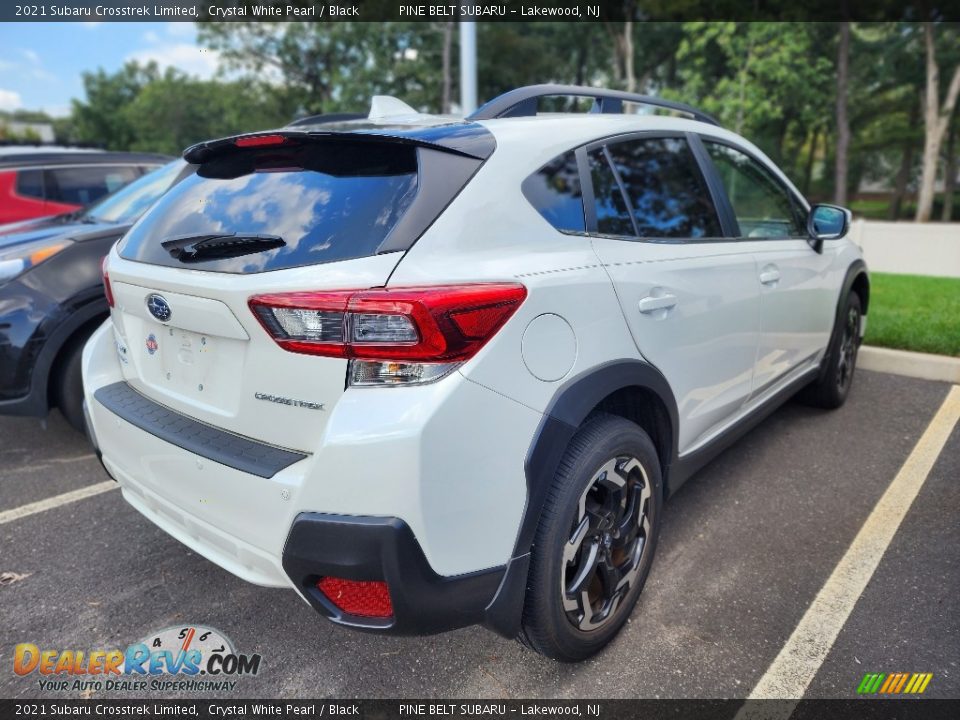 2021 Subaru Crosstrek Limited Crystal White Pearl / Black Photo #3