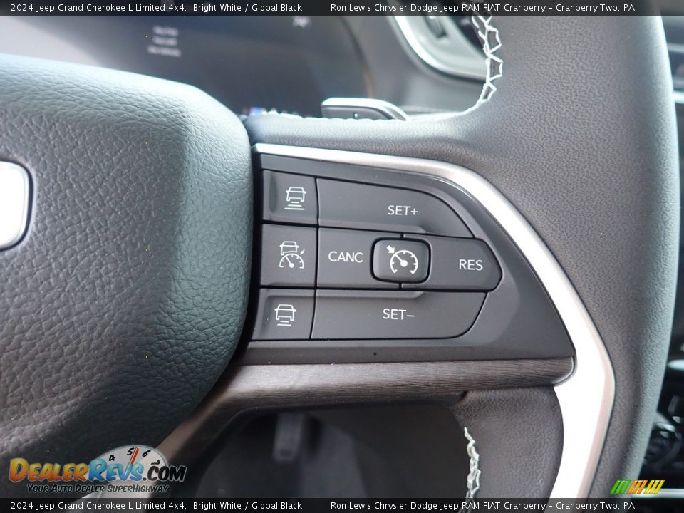 2024 Jeep Grand Cherokee L Limited 4x4 Steering Wheel Photo #18
