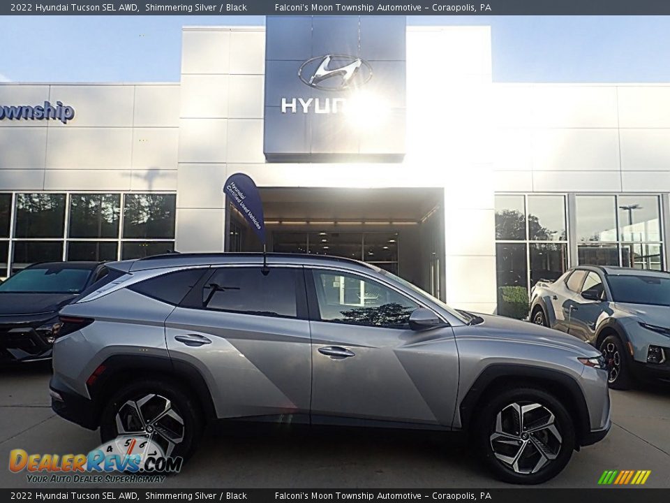 2022 Hyundai Tucson SEL AWD Shimmering Silver / Black Photo #1